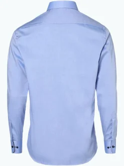 Eterna Modern Fit Hemden<Herren Hemd Bügelfrei hellblau uni