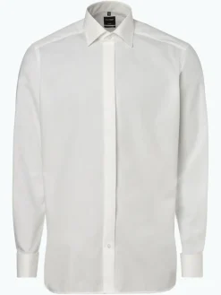 OLYMP Luxor modern fit Hemden<Herren Hemd mit Umschlagmanschetten - Bügelfrei ecru uni