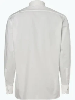 OLYMP Luxor modern fit Hemden<Herren Hemd mit Umschlagmanschetten - Bügelfrei ecru uni