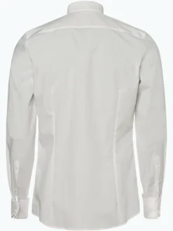 OLYMP No. Six Hemden<Herren Hemd mit Umschlagmanschetten - Bügelleicht ecru uni