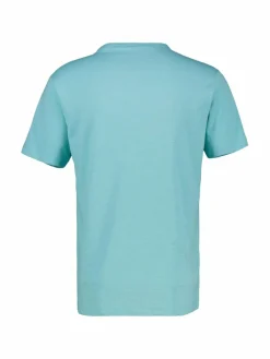 LERROS Shirts<Herren Henleyshirt aqua uni