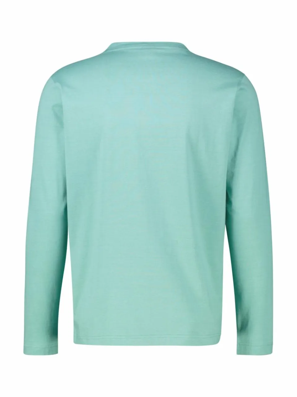 LERROS Shirts<Herren Henleyshirt blau uni