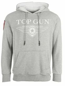 Topgun Sweatshirts & Sweatjacken<Herren Hoodie grau uni
