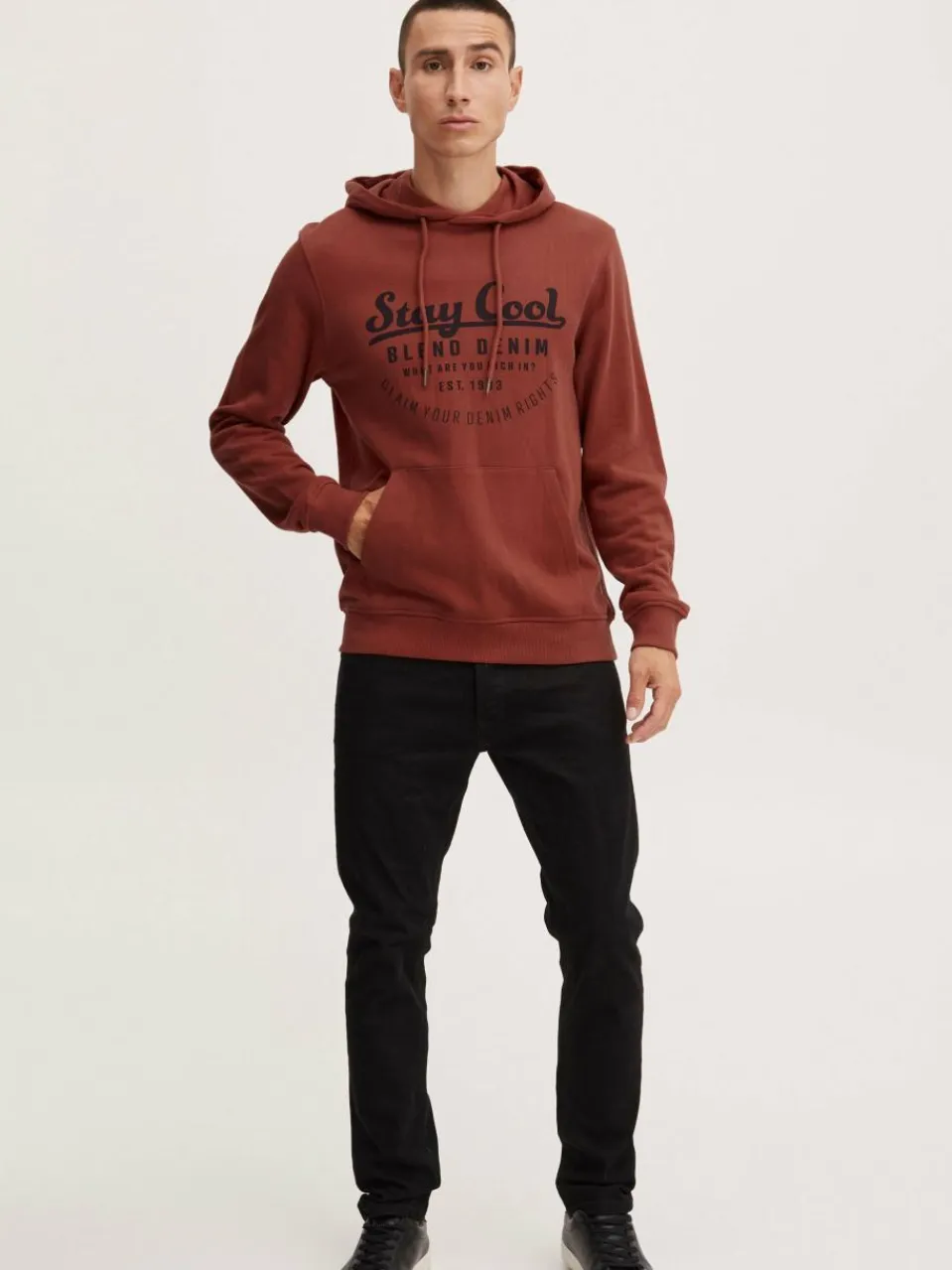 Herren BLEND Sweatshirts & Sweatjacken>Herren Hoodie