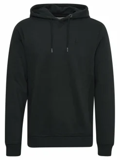 BLEND Sweatshirts & Sweatjacken<Herren Hoodie schwarz uni