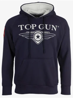 Topgun Sweatshirts & Sweatjacken<Herren Hoodie blau uni