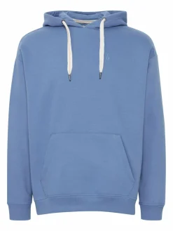 BLEND Sweatshirts & Sweatjacken<Herren Hoodie blau gemustert