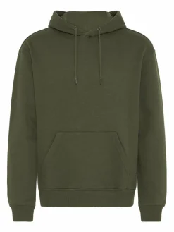 BLEND Sweatshirts & Sweatjacken<Herren Hoodie - BHJUSTAN grün uni