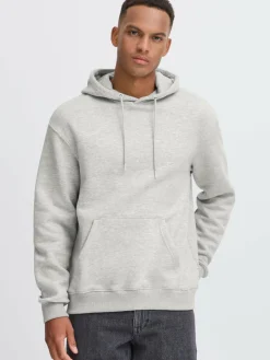 BLEND Sweatshirts & Sweatjacken<Herren Hoodie - BHJUSTAN grau uni