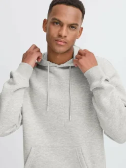 BLEND Sweatshirts & Sweatjacken<Herren Hoodie - BHJUSTAN grau uni