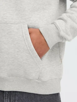 BLEND Sweatshirts & Sweatjacken<Herren Hoodie - BHJUSTAN grau uni