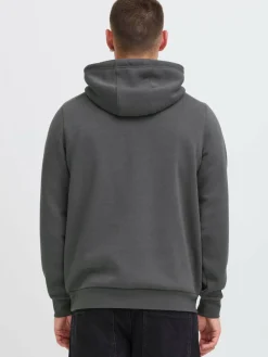 BLEND Sweatshirts & Sweatjacken<Herren Hoodie - BHSuno grau bedruckt