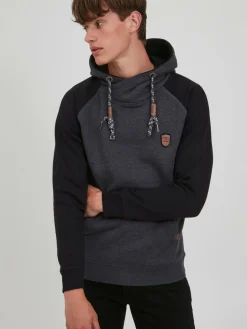 Indicode Sweatshirts & Sweatjacken<Herren Hoodie - IDToney anthrazit uni