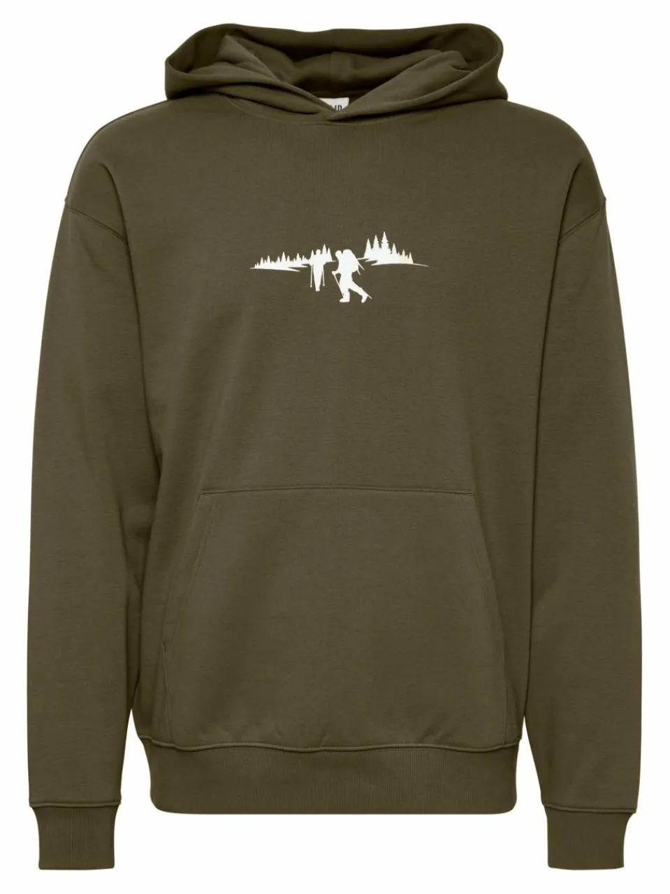 Solid Sweatshirts & Sweatjacken<Herren Hoodie - SDHalmus grün bedruckt