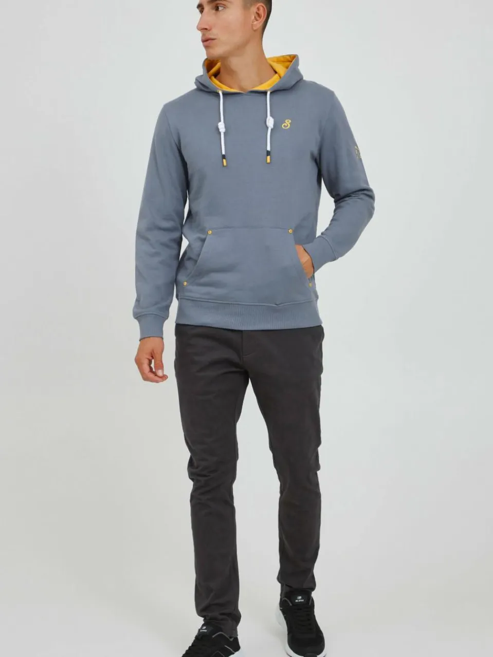 Solid Sweatshirts & Sweatjacken<Herren Hoodie - SDKenan blau gemustert