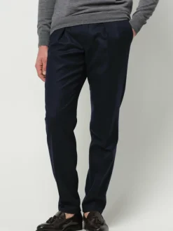 Profuomo Hosen<Herren Hose blau uni