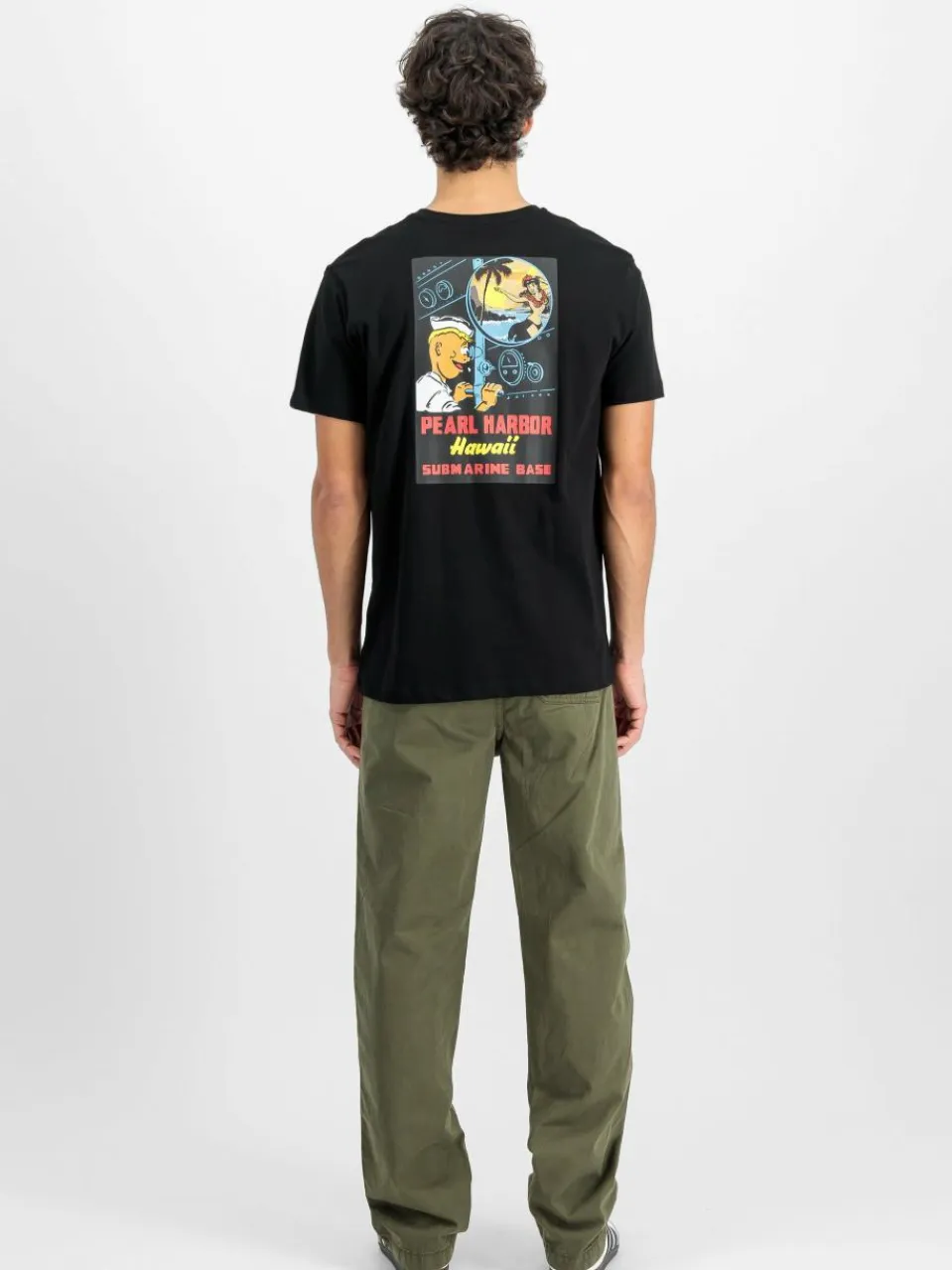 Alpha Industries Hosen<Herren Hose oliv uni