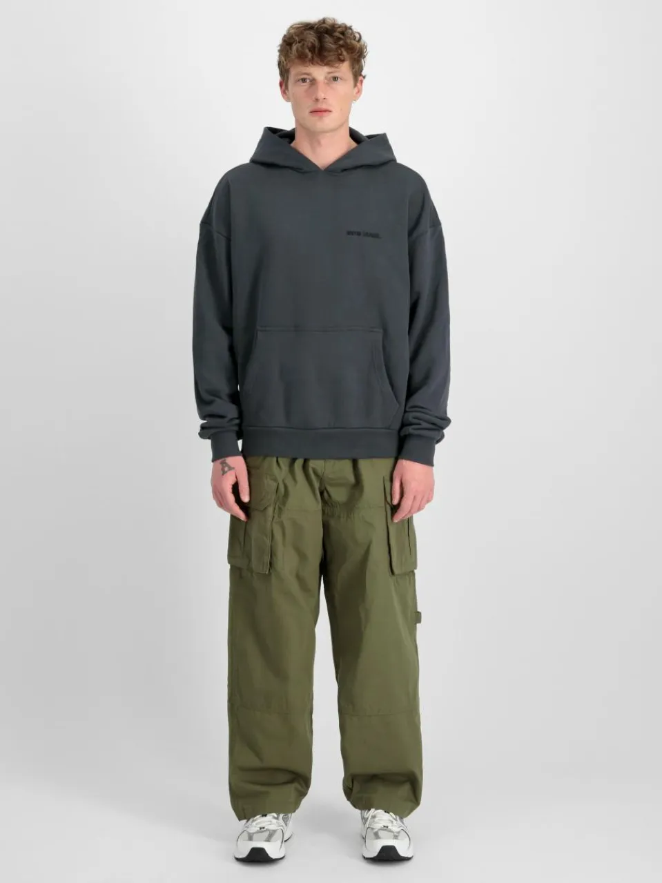 Alpha Industries Hosen<Herren Hose oliv uni