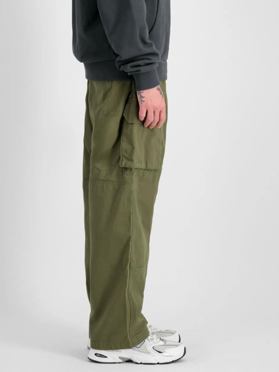 Alpha Industries Hosen<Herren Hose oliv uni