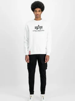 Alpha Industries Hosen<Herren Hose schwarz uni