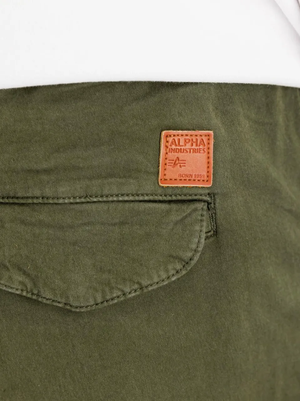 Alpha Industries Hosen<Herren Hose oliv uni