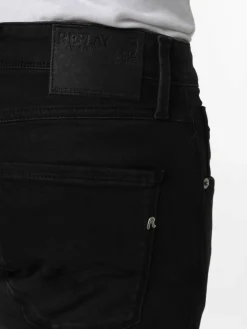 Replay Jeans|Hosen<Herren Hose - Anbass schwarz uni