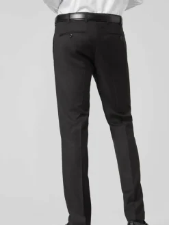 MEYER Hosen<Herren Hose - Bonn schwarz uni