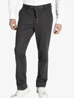Charles Colby Hosen<Herren Hose - DUKE BERNARD grau uni