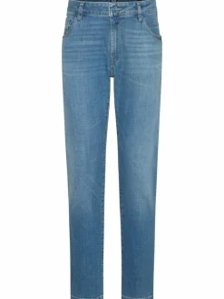 MEYER Jeans<Herren Hose - M5 Slim blau uni
