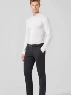 MEYER Hosen<Herren Hose - Roma blau uni