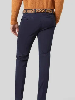 MEYER Hosen<Herren Hose - Tokyo blau uni