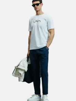 Lufian Hosen<Herren Hose FIRST blau uni