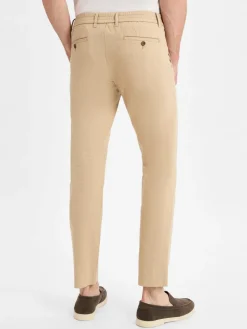 Herren Nils Sundström Baukasten-Anzüge>Herren Hose mit Leinenanteil