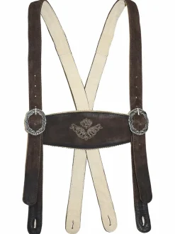 JCC Gürtel & Hosenträger<Herren Hosenträger braun uni