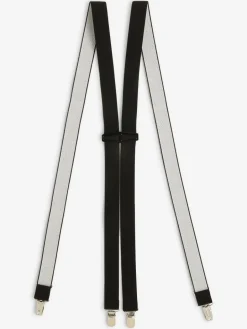 Andrew James Gürtel & Hosenträger<Herren Hosenträger schwarz uni