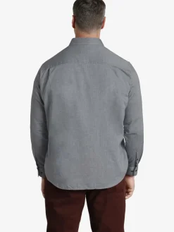 Charles Colby Hemden<Herren Jacquardhemd - EARL GEORGE grau bedruckt