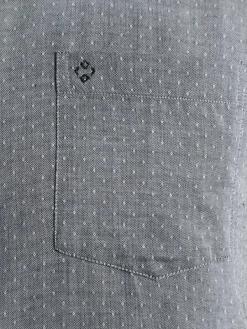 Charles Colby Hemden<Herren Jacquardhemd - EARL GEORGE grau bedruckt