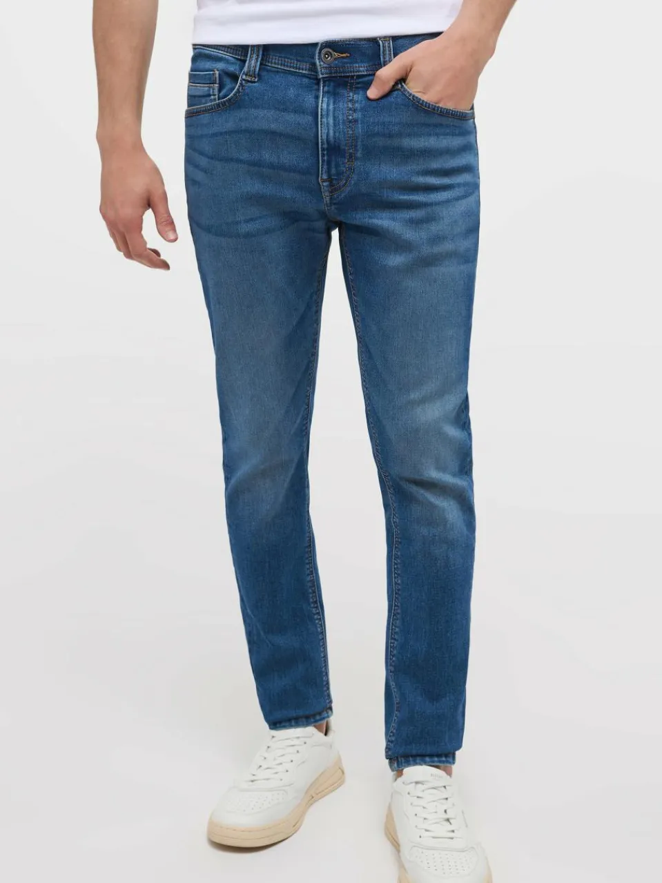 Mustang Jeans<Herren Jeans medium stone uni