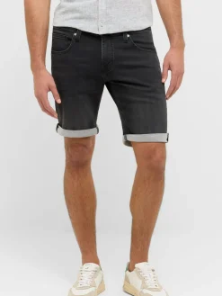 Mustang Hosen|Jeans<Herren Jeans schwarz uni