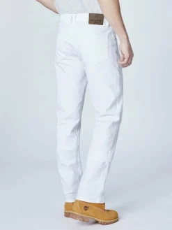 Oklahoma Jeans Jeans<Herren Jeans weiß uni
