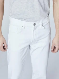 Oklahoma Jeans Jeans<Herren Jeans weiß uni