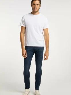 Dreimaster Jeans<Herren Jeans blau uni