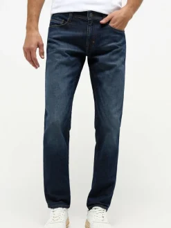 Mustang Jeans<Herren Jeans blau uni