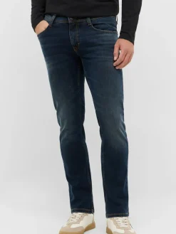 Mustang Jeans<Herren Jeans dark stone uni