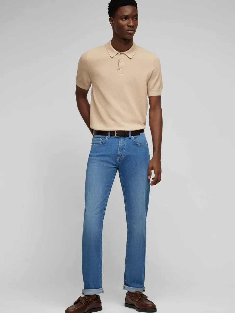 Daniel Hechter Jeans<Herren Jeans blau uni