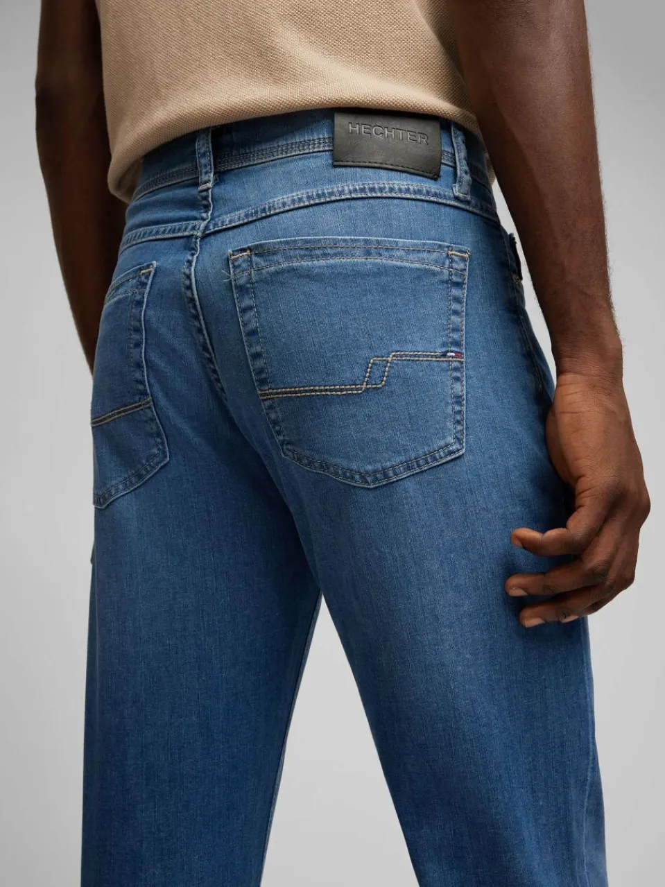 Daniel Hechter Jeans<Herren Jeans blau uni