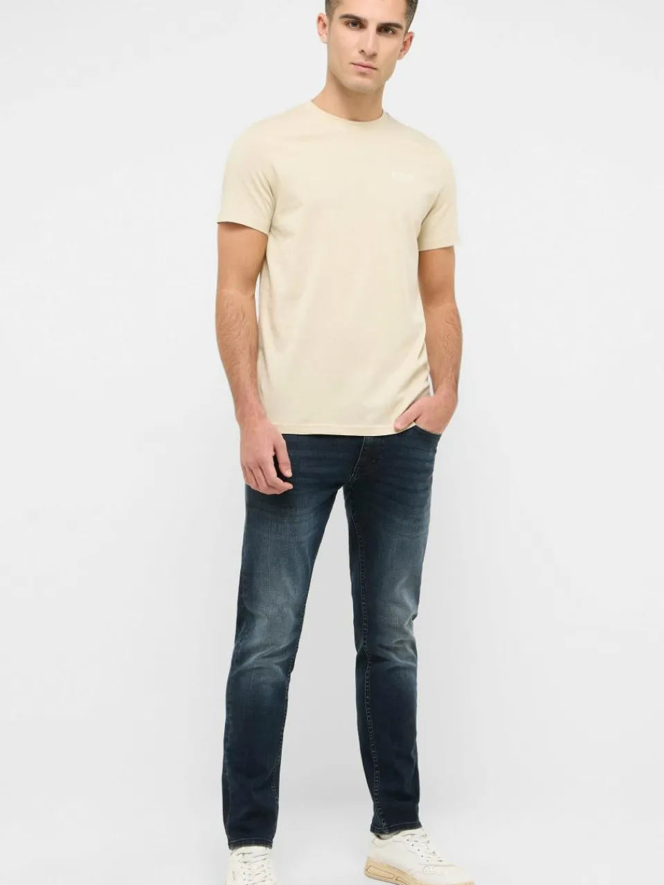 Mustang Jeans<Herren Jeans medium stone uni