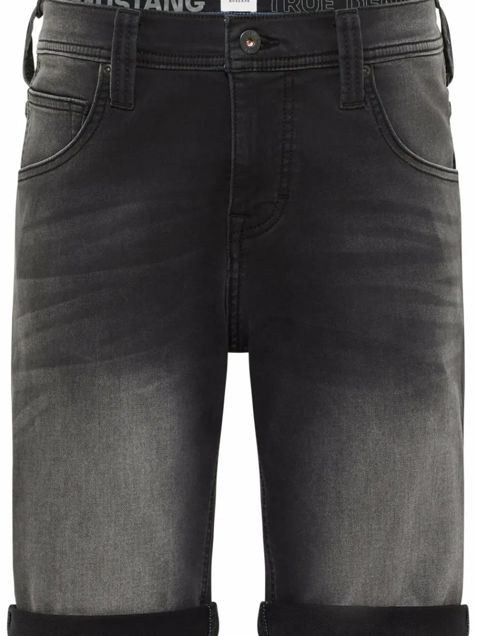 Mustang Jeans<Herren Jeans schwarz uni