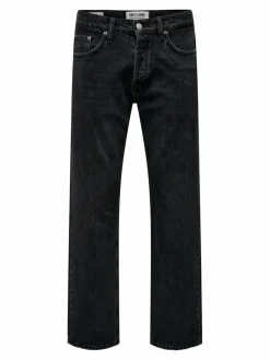 Only&Sons Jeans<Herren Jeans schwarz uni