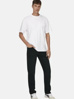 Only&Sons Jeans<Herren Jeans schwarz uni